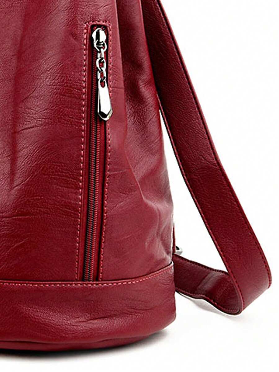 Fashion Large Capacity Women Backpack High Quality Soft Leather Designer Handbag Female Schoolbag Travel Ladies Casual Shoulder Daypack