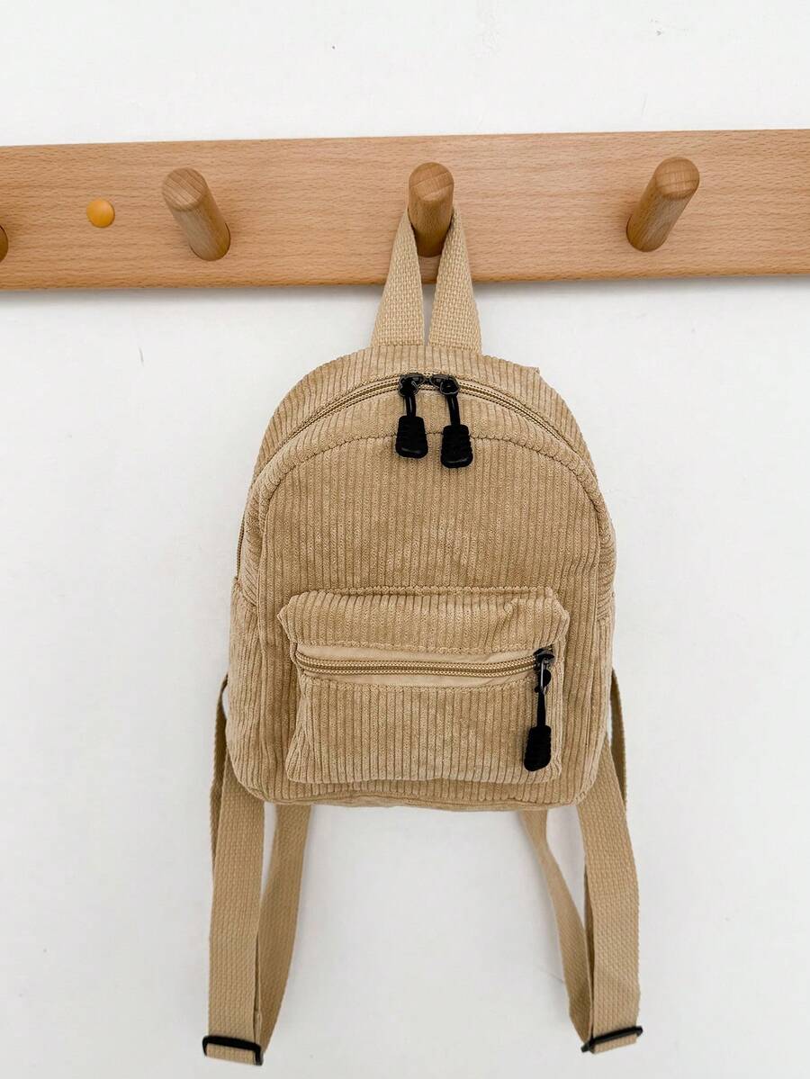 Women's Bow Pattern Nylon Backpack Sweet Lady Style Versatile Multi Purpose Daypack Casual Travel Shopping Minimalist Lightweight Bag