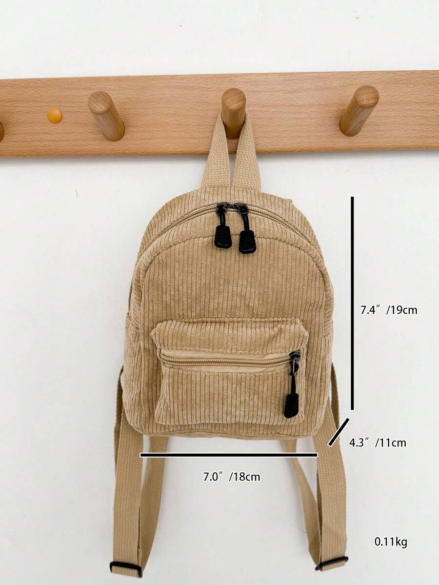Women's Bow Pattern Nylon Backpack Sweet Lady Style Versatile Multi Purpose Daypack Casual Travel Shopping Minimalist Lightweight Bag