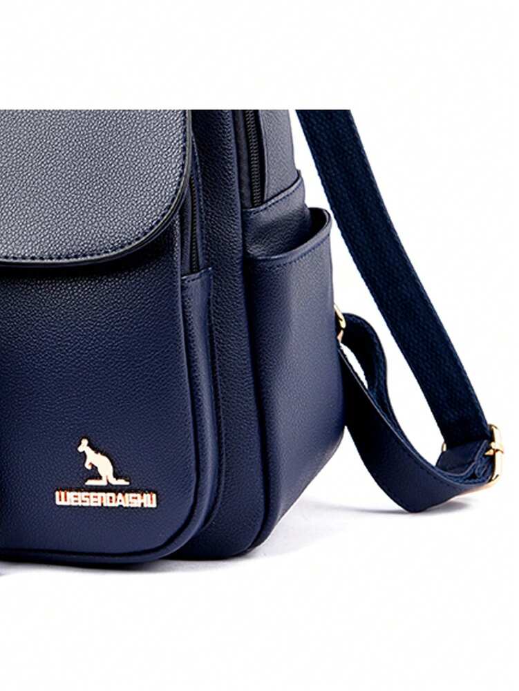 Fashion Luxury Leather Women Backpack Soft Shoulder Bag Large Capacity Female Schoolbag Travel Daypack For Teen Girls Women Casual