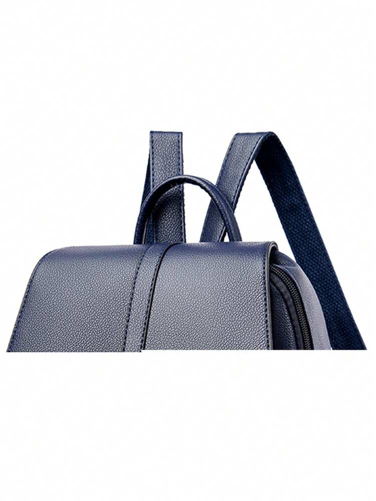 Fashion Luxury Leather Women Backpack Soft Shoulder Bag Large Capacity Female Schoolbag Travel Daypack For Teen Girls Women Casual