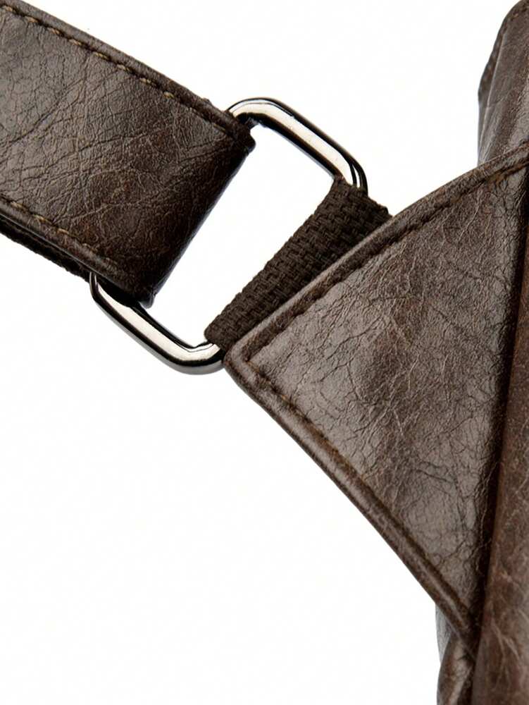 Women's PU Leather Backpack Purse Large Capacity Vintage School Bag Casual Travel Bookbag High Quality Fashion Shoulder Daypack